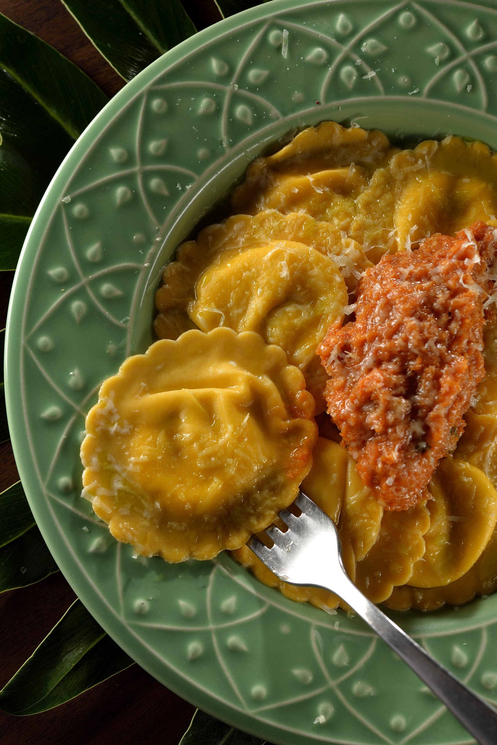 Modi Casa GiardinoChef Diogo Silveira Ravioli com Queijo de cabra