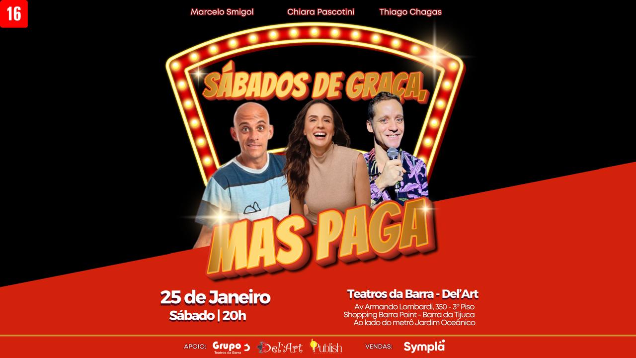 Grupo TB - Teatros da Barra: Um Final de Semana Divertido e Reflexivo