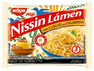 NISSIN anuncia lançamento de Lámen sabor Cuscuz com Calabresa