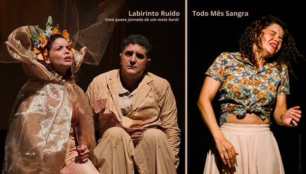 Debate e reflexão sobre a condição humana é tema de peça que estreia em 9 de maio no Teatro Laura Alvim 9 Todo mês sangra