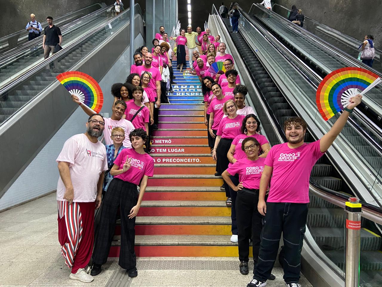 MetrôRio promove ações para celebrar o Mês do Orgulho