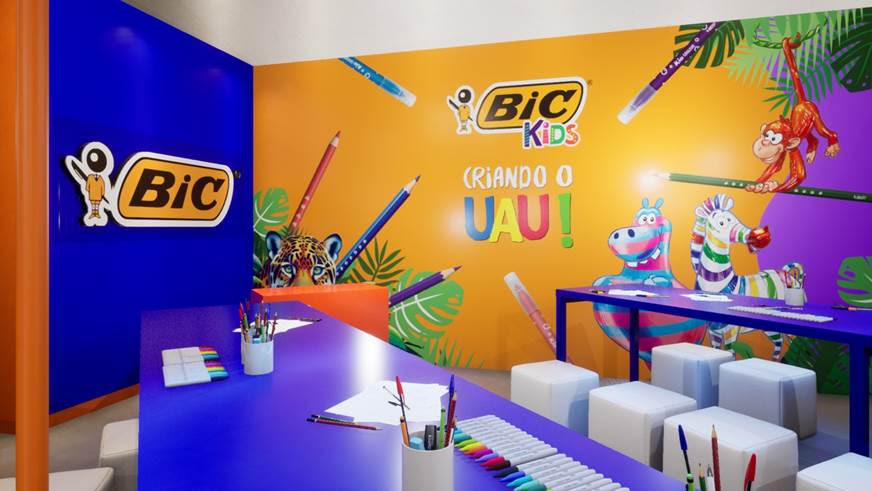 BIC marca presença na Bienal do Livro Rio 2025 com experiências, criatividade e homenagem à escrita 7 Espaço de oficinas no stand BIC na Bienal do Livro do Rio de Janeiro 2025 (Divulgação/ Foto ilustrativa)