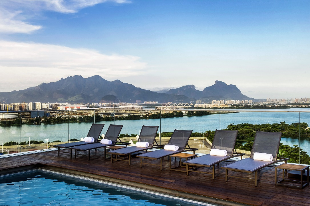 Bienal do Livro Rio 2025 movimenta turismo de eventos na Barra da Tijuca 7 Lagune Barra Hotel - Rooftop - Piscina