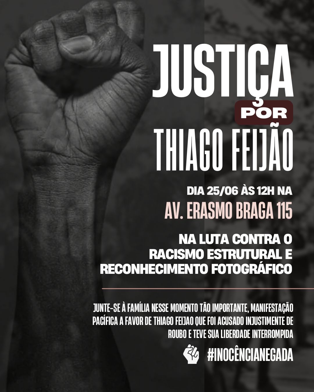 Quando o Racismo Estrutural Condena: Caso de Thiago Rodrigues Feijão 3