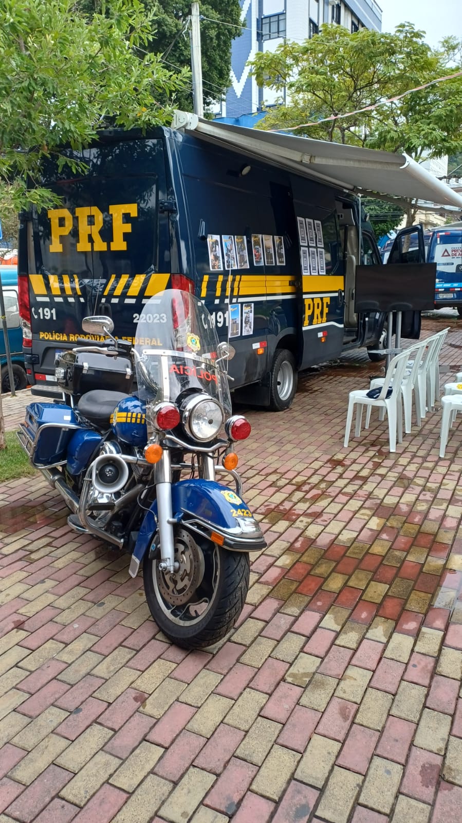 Evento PRF no Caxias Shopping.