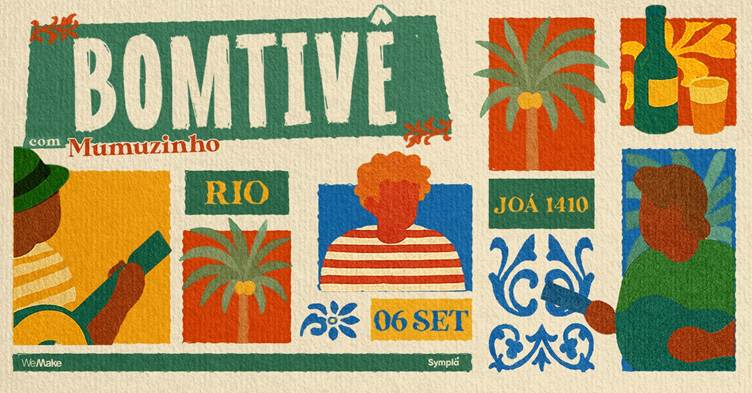 “Bomtivê”: Mumuzinho estreia novo evento no Rio, em clima intimista e resgate às rodas de samba