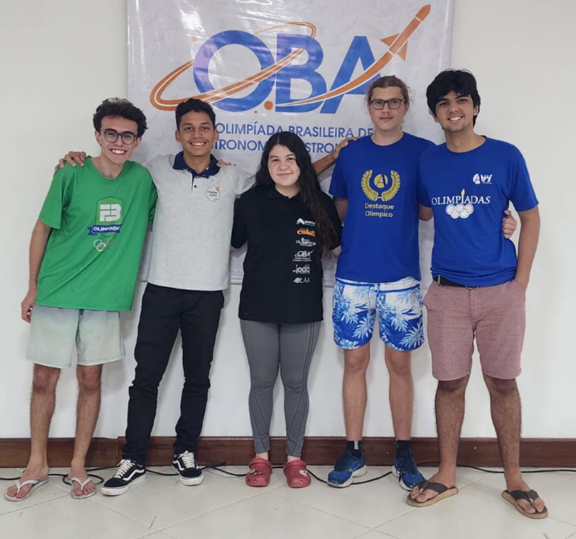 Brasil recebe a Olimpíada Latino-Americana de Astronomia e Astronáutica 3 Turma 2