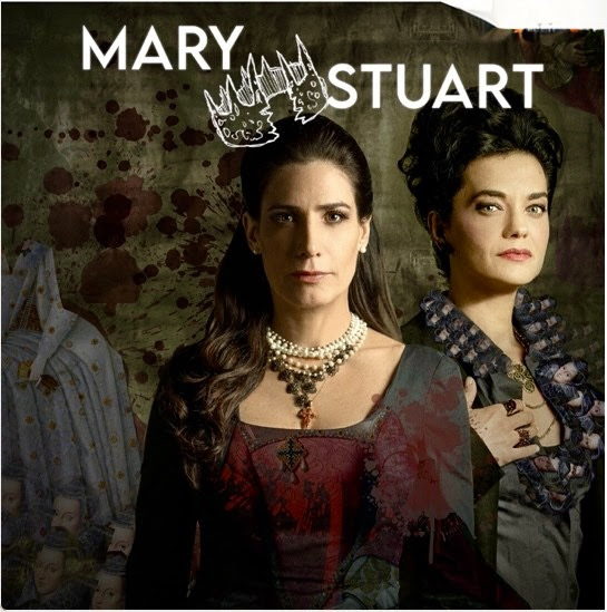 Virginia Cavendish e Ana Cecilia Costa em Mary Stuart