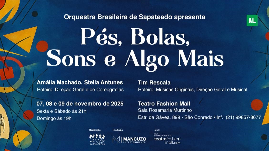 Orquestra Brasileira de Sapateado celebra 35 anos com novo espetáculo no Teatro Fashion Mall 8