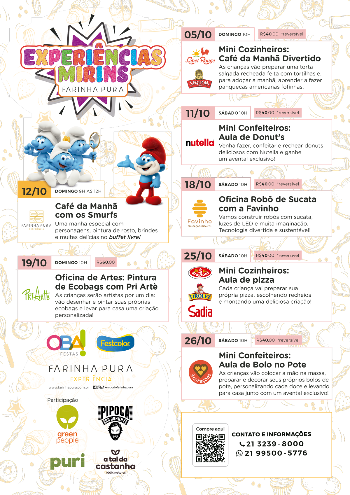 Mês das Crianças no Empório Farinha Pura