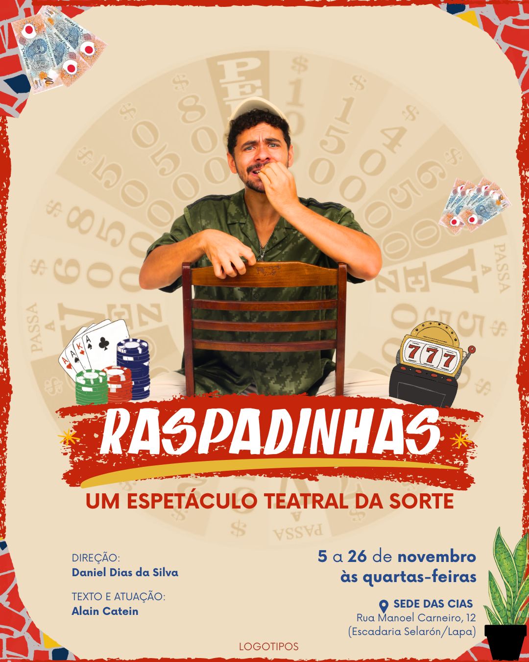 Comédia “Raspadinhas” revela com bom humor e reflexão a relação do brasileiro com a sorte e com jogos de azar 8 Raspadinhas