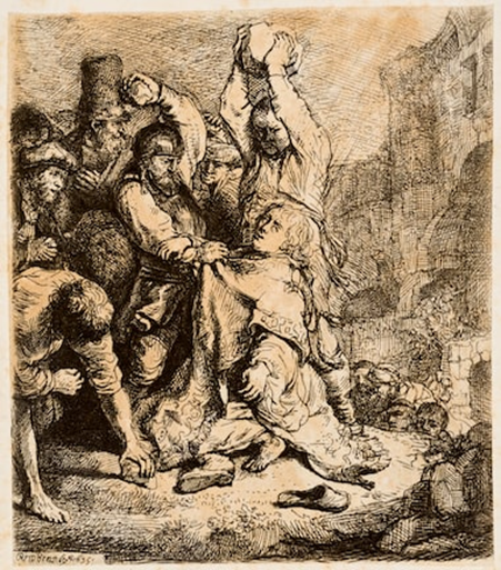 Rembrandt encanta público carioca no Centro Cultural dos Correios 7 O Apedrejamento de Santo Estêvão