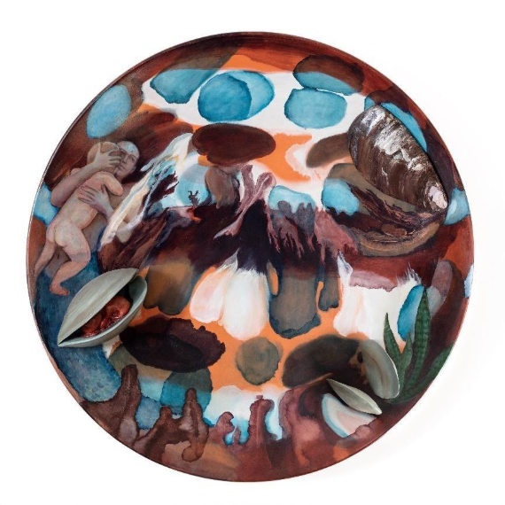 Arte, pensamento e cosmologia em tempos de colapso: FGV Arte inaugura exposição com curadoria de Ailton Krenak e Paulo Herkenhoff 8 Adriana Varejão | Nascimento Ondina (2009)