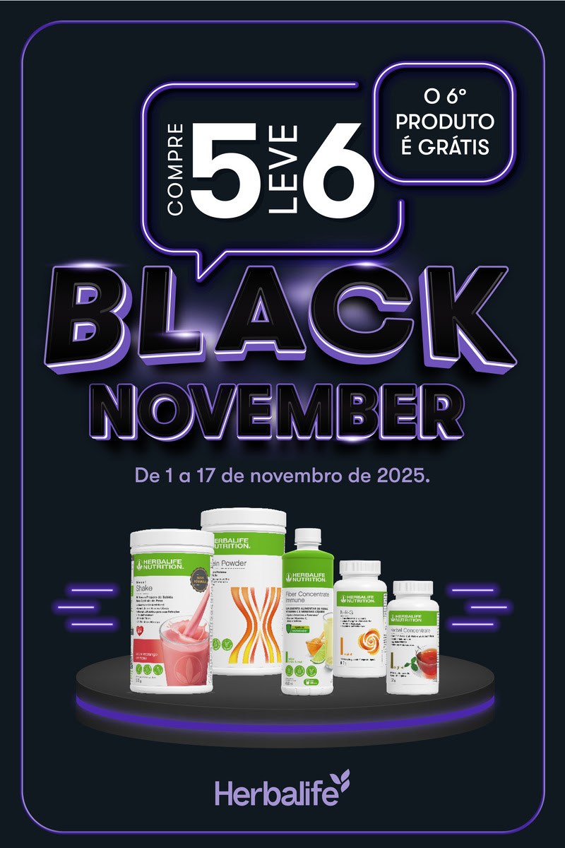 Verão em forma com a Black November da Herbalife 3 Verão em forma com a Black November da Herbalife