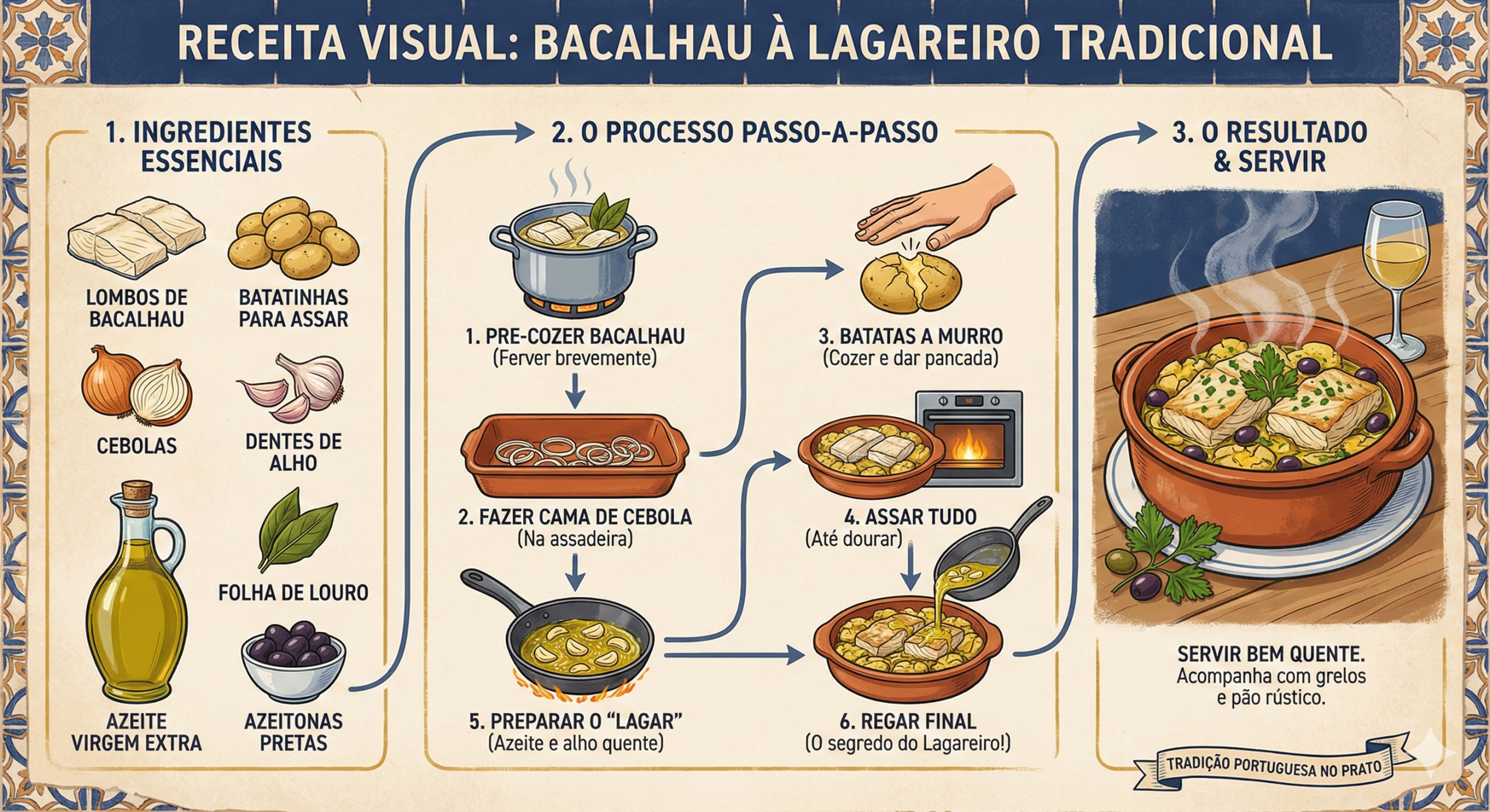 Bacalhau à Lagareiro