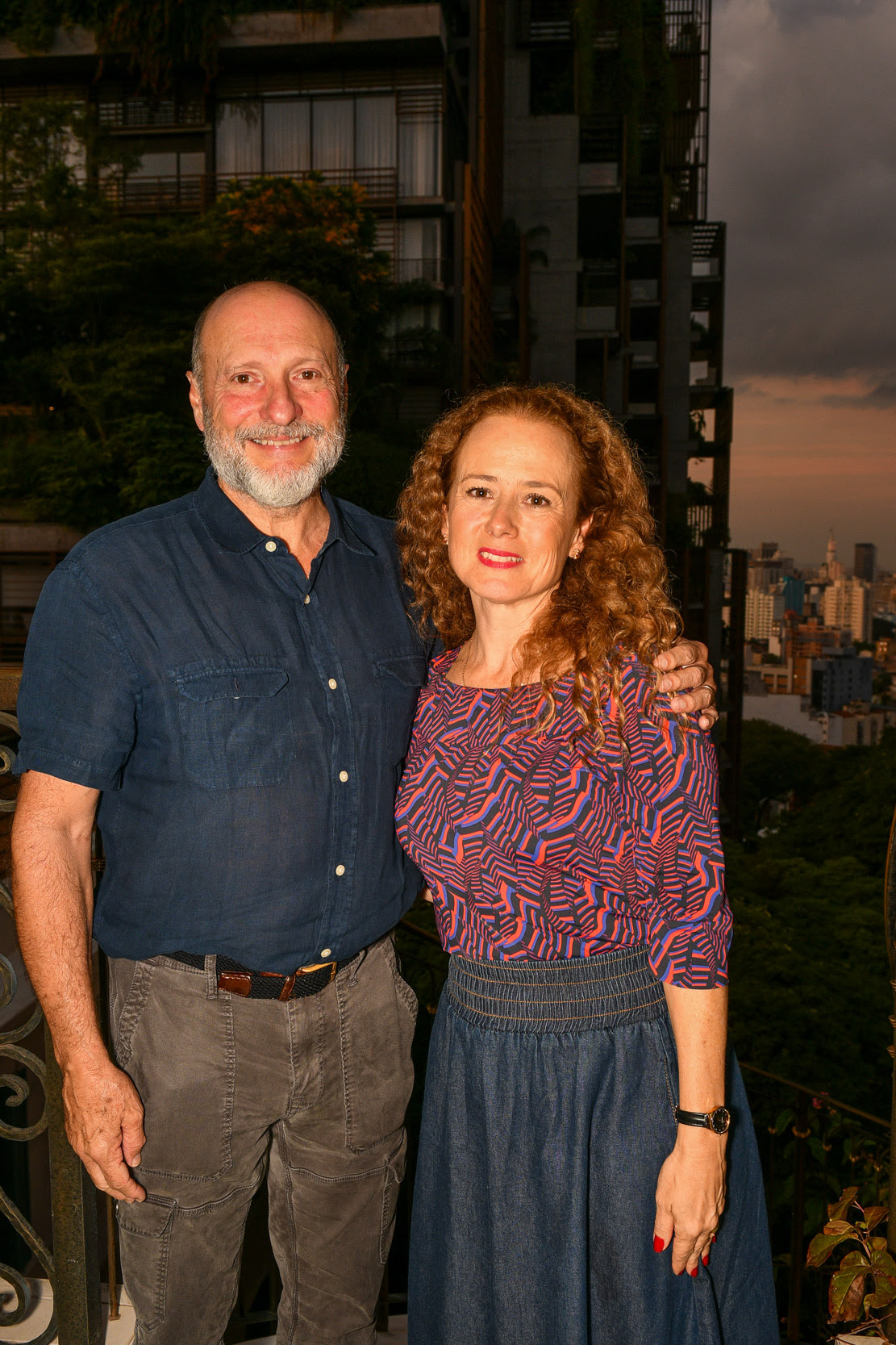 Roberto Klabin e Camilla Barretto