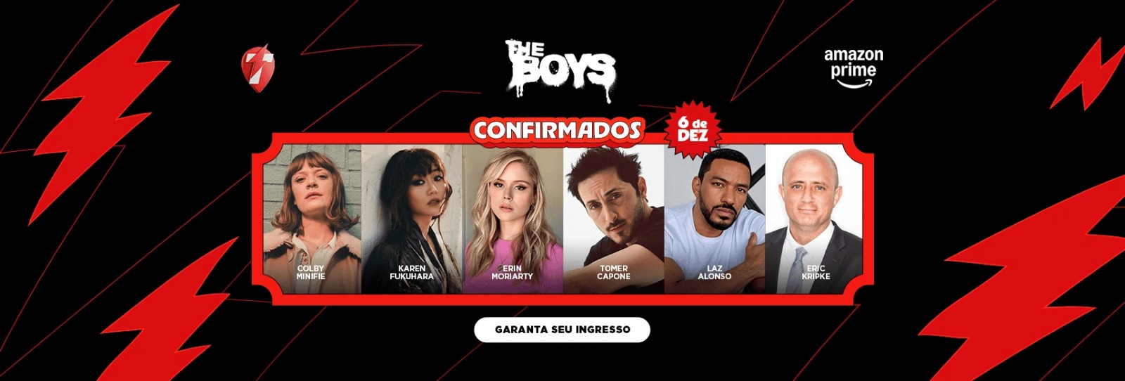 CCXP25: O guia essencial das atrações nacionais e internacionais para sua agenda 13 The Boys