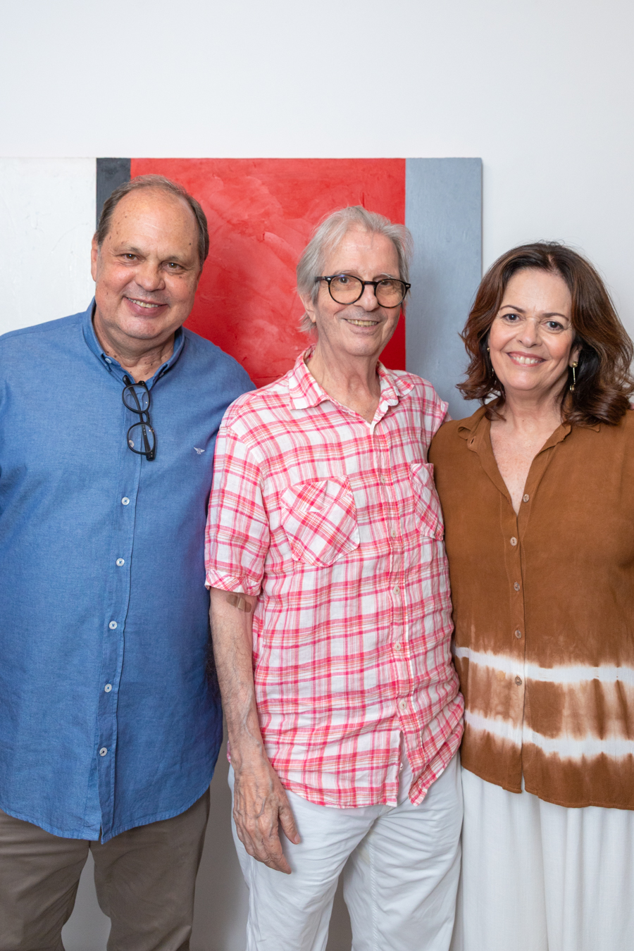 Paulo Sérgio Duarte assina mostras de 15 anos da MMM Galeria 7 Guga Fêrreira Maneco Müller, Paulo Sergio Duarte e Stella Ramos