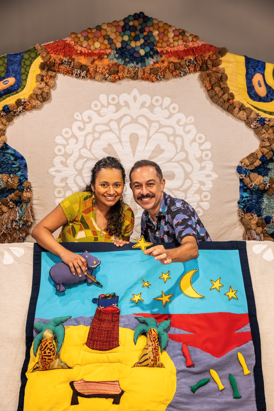 Enseada de Botafogo, no Natal do Rio recebe Nego Alvaro no dia 6. E no domingo (7), Tapetes Contadores de Histórias e Nova Orquestra 8 Tapetes contadores - foto: Renato Mangolin