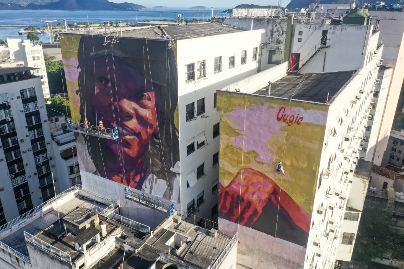 Novo mural em homenagem a Milton Nascimento ganha o coração da Lapa