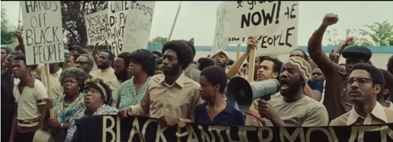 Reprodução de episódio da série Small Axe que será exibido na CUFA Madureira durante a Flup