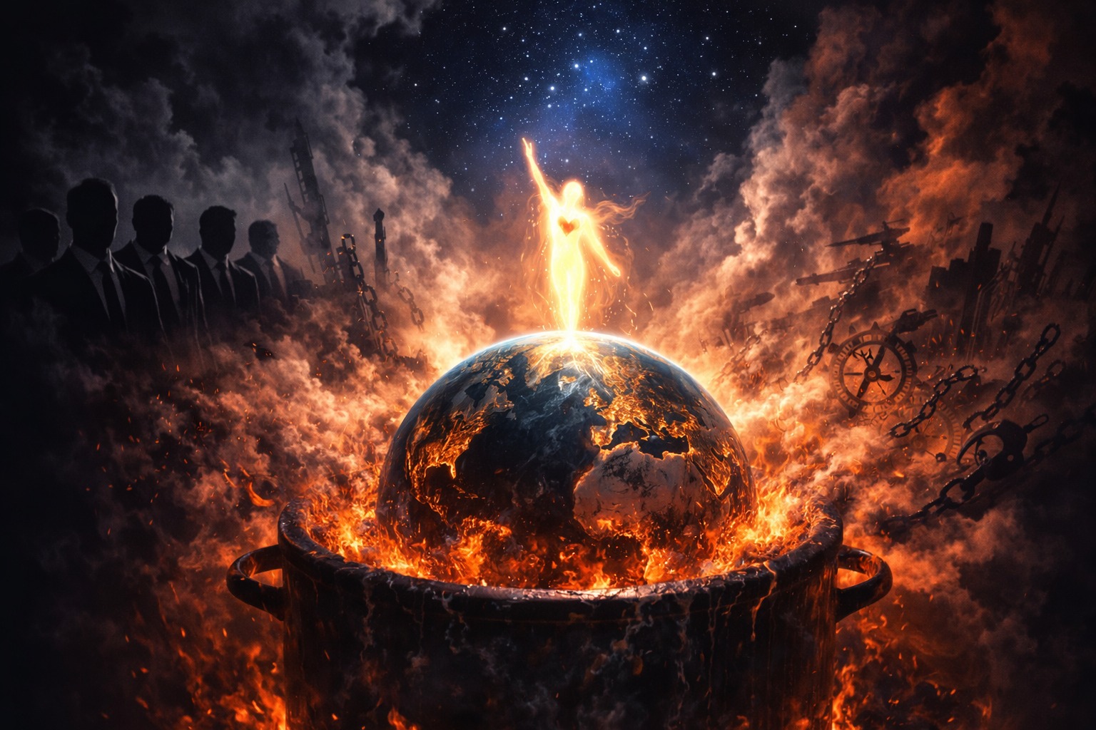 O Mundo em ebulição: Entre o poder que muda e a alma que se contradiz