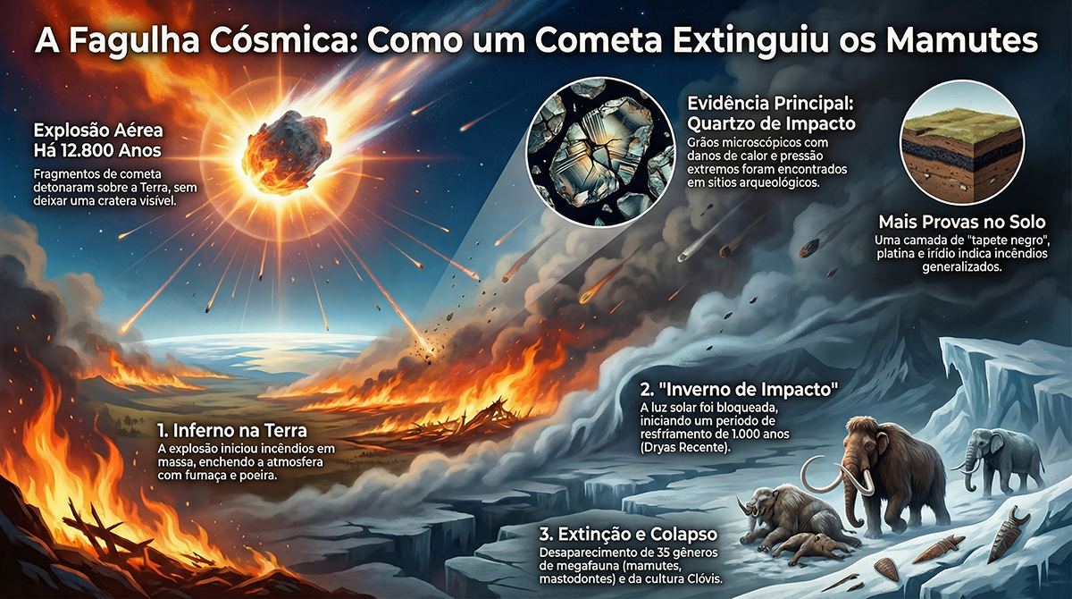 O segredo dos gigantes: como uma chuva de fogo apagou os mamutes da Terra 8 O segredo dos gigantes: como uma chuva de fogo apagou os mamutes da Terra