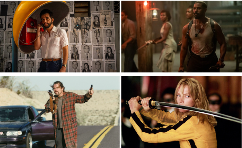 “O Agente Secreto", “Pecadores”, “Uma Batalha Após a Outra" e “Kill Bill:The Whole Bloody Affair”