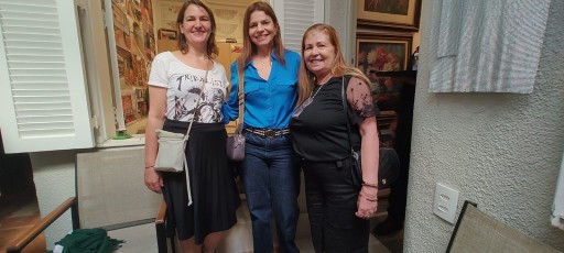 Martina Farmbauer ,Laura Vieira e Alana Morgana