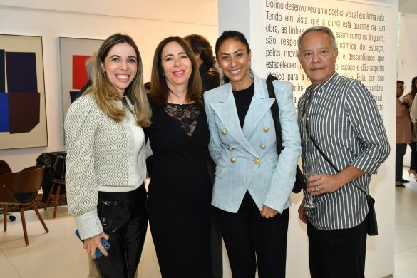 Marina Felmanas,Monica Felmanas, Erika Balbino e Jacques da Costa Carvalho