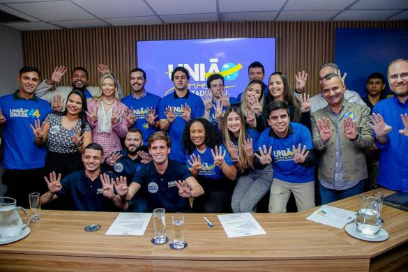 Waguinho empossa presidente da executiva de juventude do União Brasil, no Rio