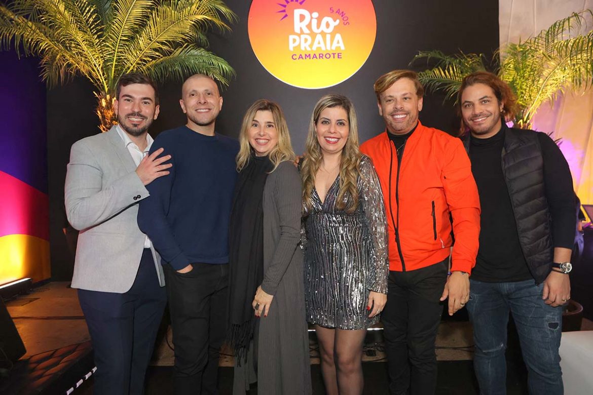 RP Alan Victor recebe famosos na festa de lançamento do Camarote Rio Praia