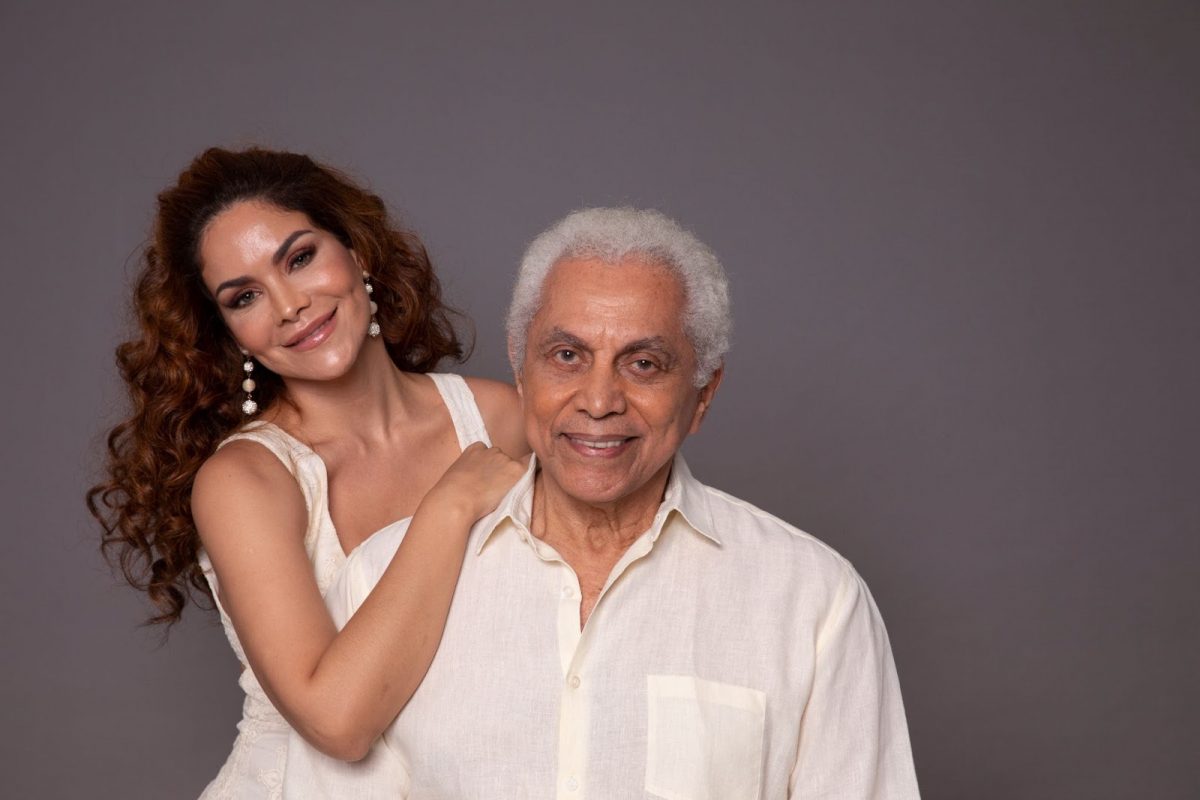 Bia Rabello e seu pai Paulinho da Viola/ Foto Léo Aversa