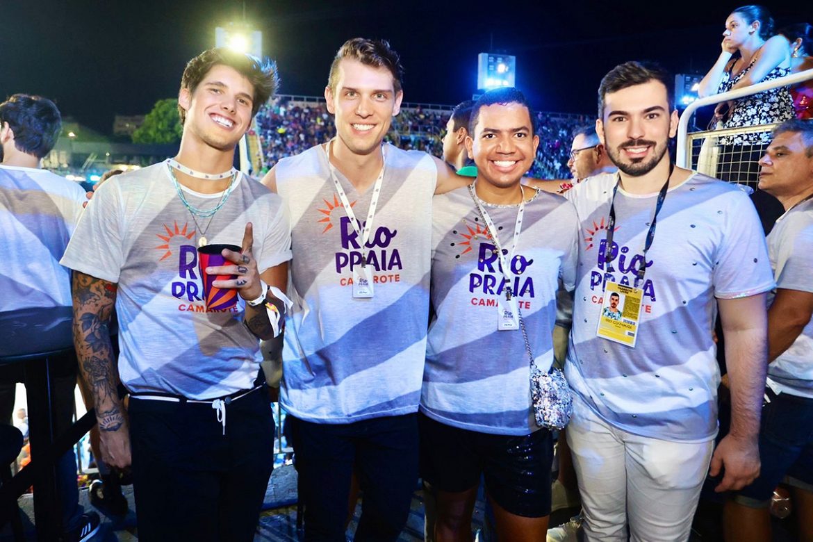 Gabriel Fop, Cristian Vanelli, Bruno Gaga e Alan Victor
