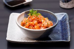 Tataki salmão
