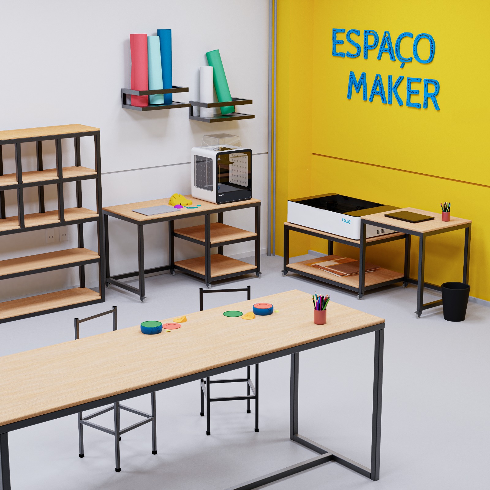 Maker Space: donde la creatividad se encuentra con la tecnología para proyectos personales y educativos