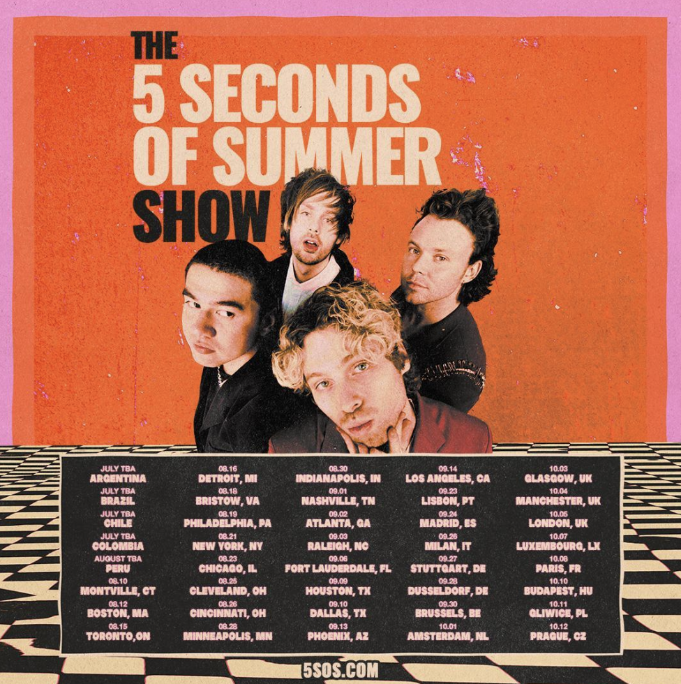 5 SECONDS OF SUMMER WORLD TOUR