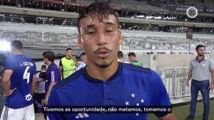 Japa e William comentam empate contra o Vasco no Mineirão