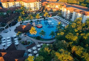 Recanto Cataratas Resort vista geral área de lazer