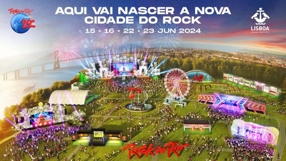 Mapa Rock in Rio 20 Anos