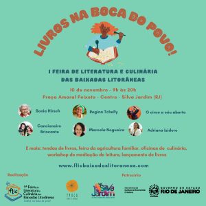 Feira de Literatura e Culinária das Baixadas Litorâneas do RJ