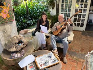 Gabriela Zimmer e Roberto Menescal