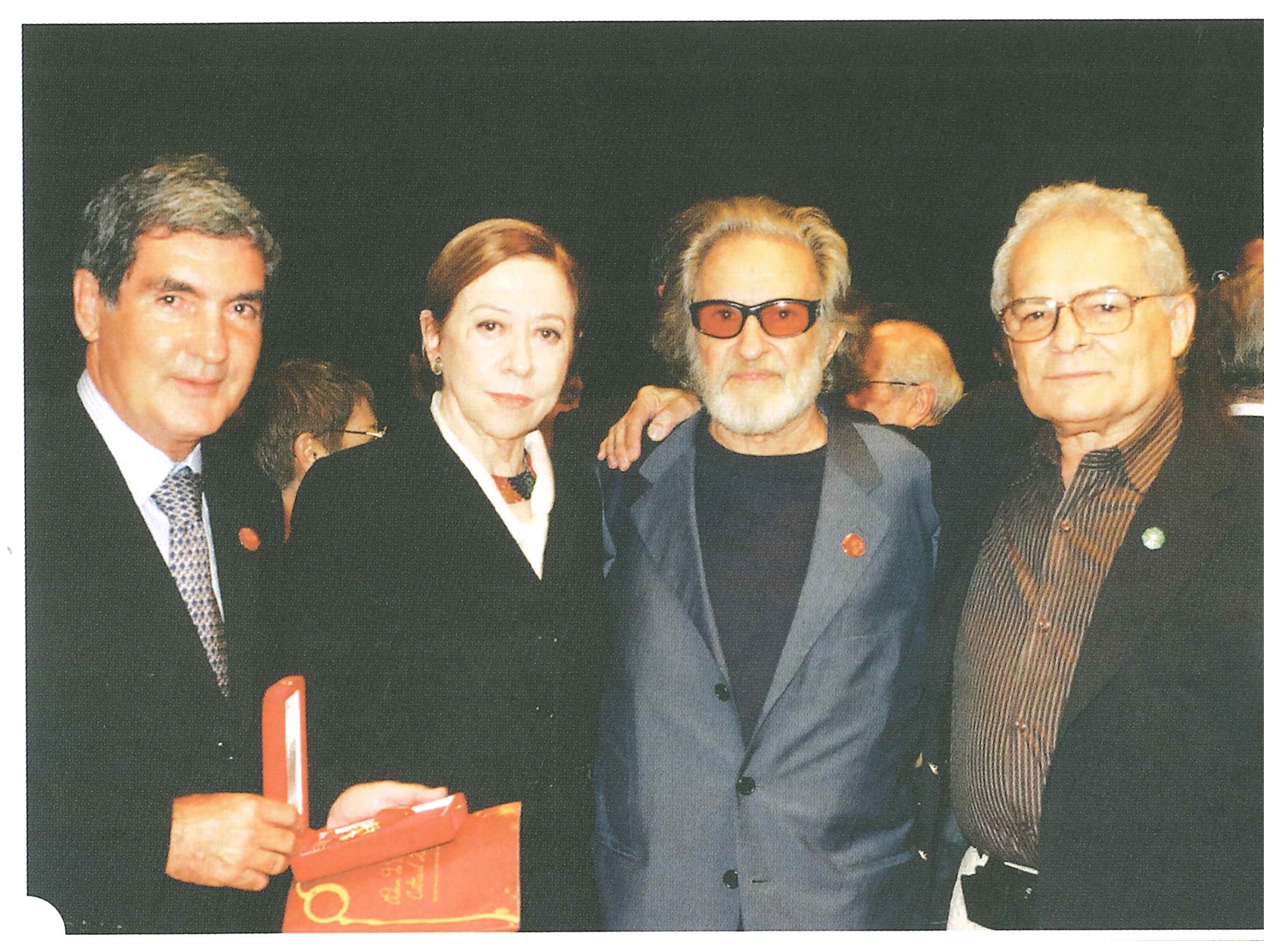 Sergio da Costa e Silva, Fernanda Montenegro, Ruy Guerra e Othon Bastos