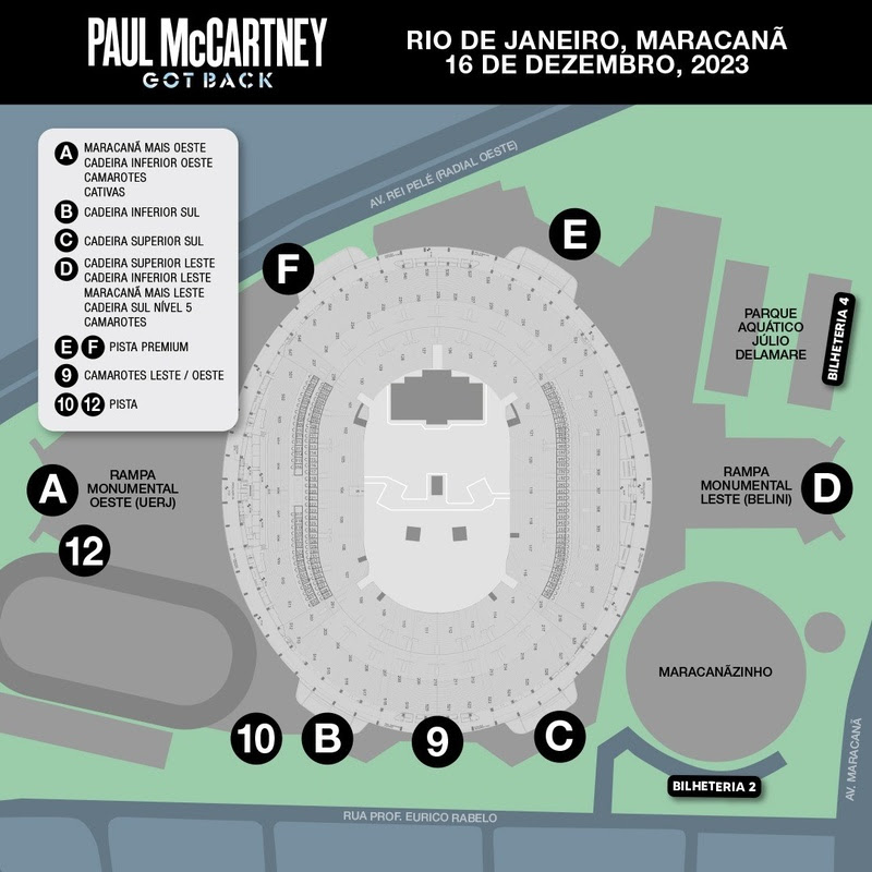 Paul McCartney se apresenta no Maracanã