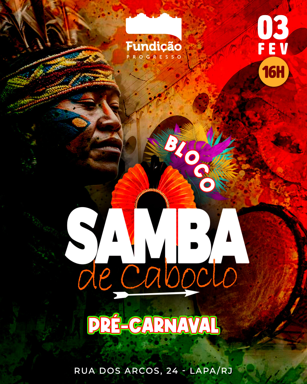 É Carnaval na Fundição Progresso