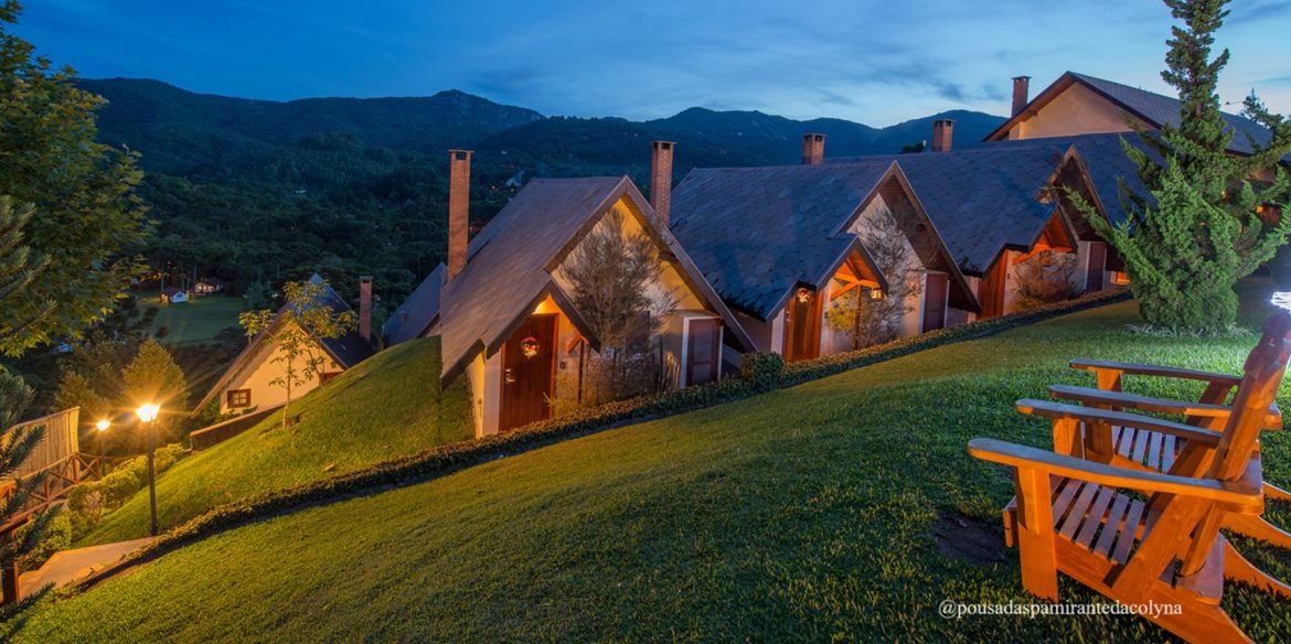 Chalès do Mirante da Colyna privacidade e conforto