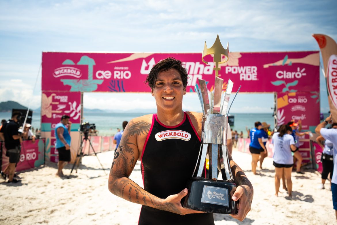 Ana Marcela vence pela primeira vez o Rainha do Mar Ana Marcela vence pela primeira vez o Rainha do Mar