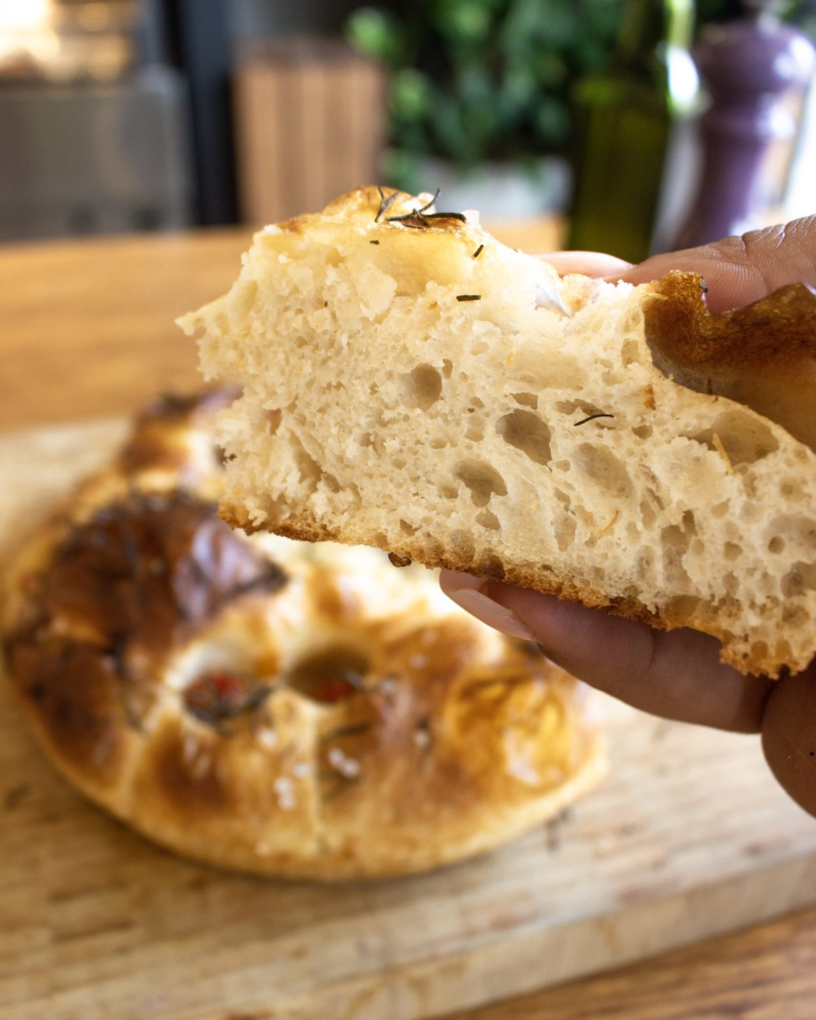 Focaccia de Alecrim – Figs & Co Focaccia de Alecrim - Figs & Co