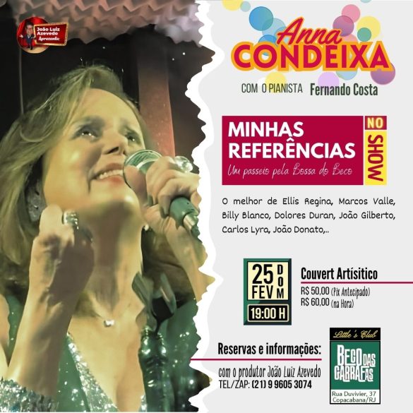 Anna Condeixa no Beco das garrafas