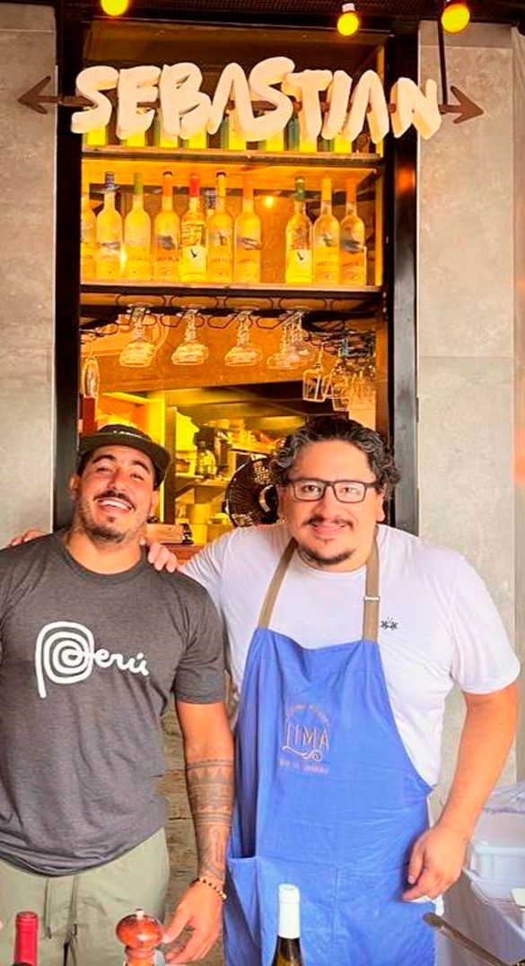 Fabrício Chagas e Marco Espinoza